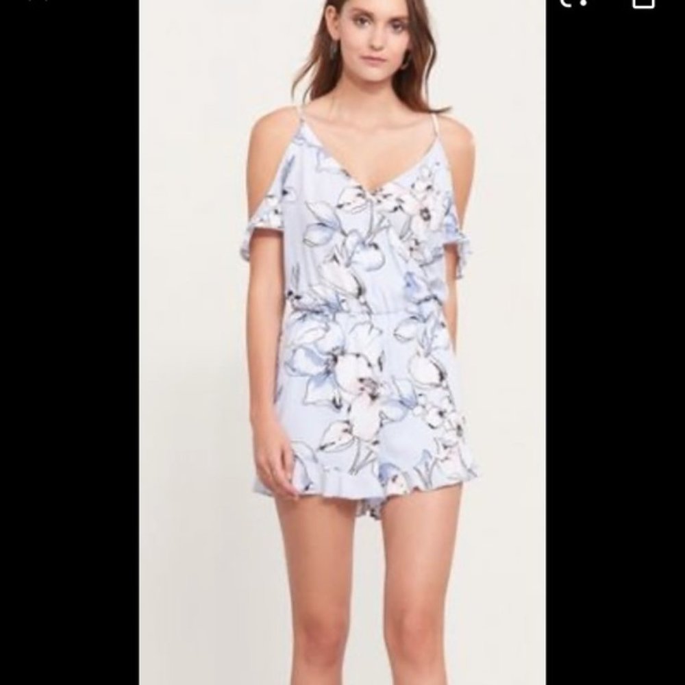 Dynamite | Floral Romper | Sz Medium